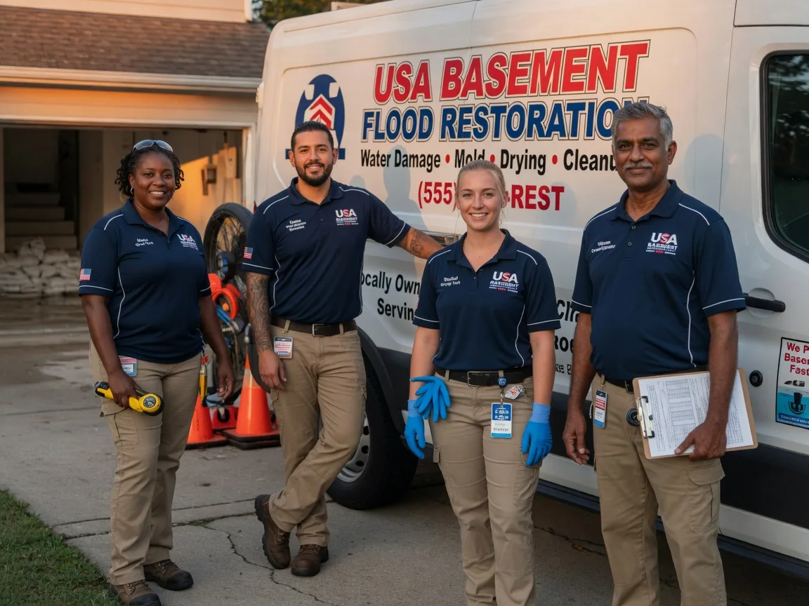 Basement Flood Cleanup company in South Vienna, OH